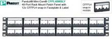 Frame Patch Panel 48 Port Merk PANDUIT CPPL48WBLY - 2U