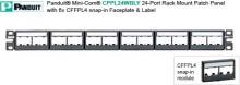 Frame Patch Panel 24 Port Merk PANDUIT CPPL24WBLY Original USA